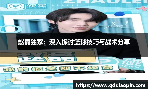 赵磊独家：深入探讨篮球技巧与战术分享